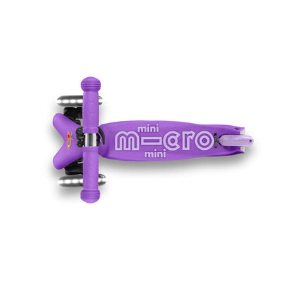 Micro Scooter, Mini Deluxe LED - Purple