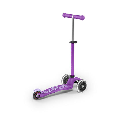 Micro Scooter, Mini Deluxe LED - Purple