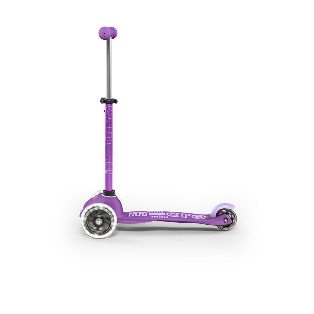 Micro Scooter, Mini Deluxe LED - Purple