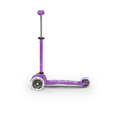 Micro Scooter, Mini Deluxe LED - Purple