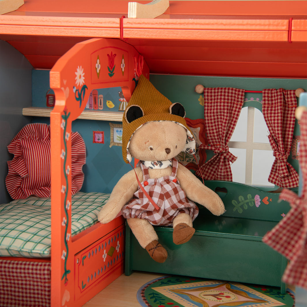 Moulin Roty Caravan with Furniture, Les Minouchkas