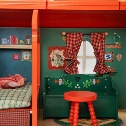 Moulin Roty Caravan with Furniture, Les Minouchkas
