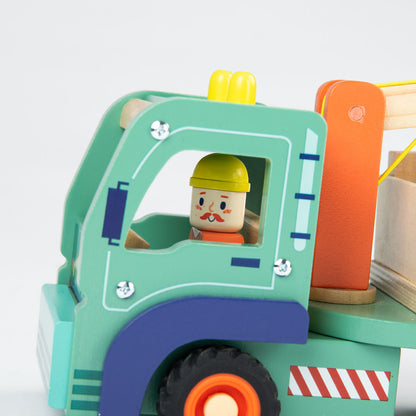 Moulin Roty Wooden Truck, Forest Wagon - Avenue du Moulin