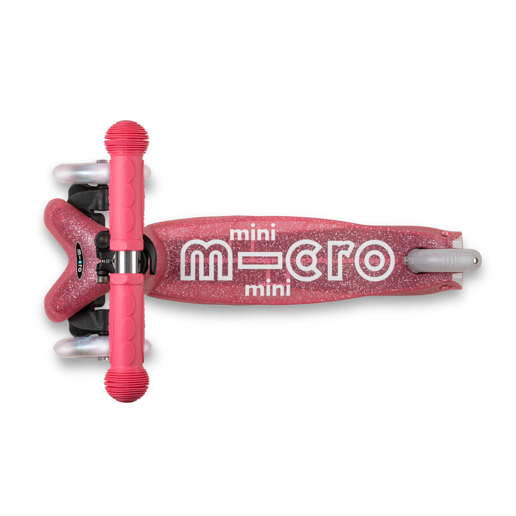 Micro Scooter, Mini Deluxe Fairy Glitter LED - Pink