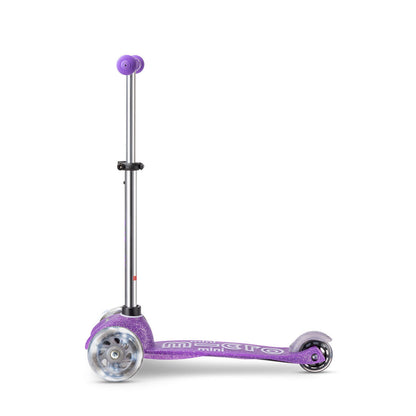 Micro Scooter, Mini Deluxe Fairy Glitter LED - Purple