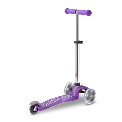 Micro Scooter, Mini Deluxe Fairy Glitter LED - Purple