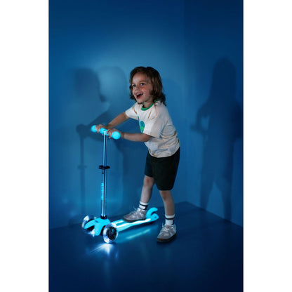 Micro Scooter, Mini Deluxe Glow LED Plus - Glacier Aqua