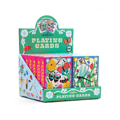 eeBoo Playing Cards, Butterflies &amp; Bugs - 2 Designs
