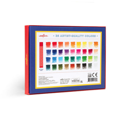eeBoo Oil Pastels, Set of 36 - Rainbow