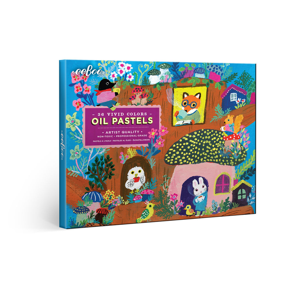 eeBoo Oil Pastels, 36 Pieces - Yumi&