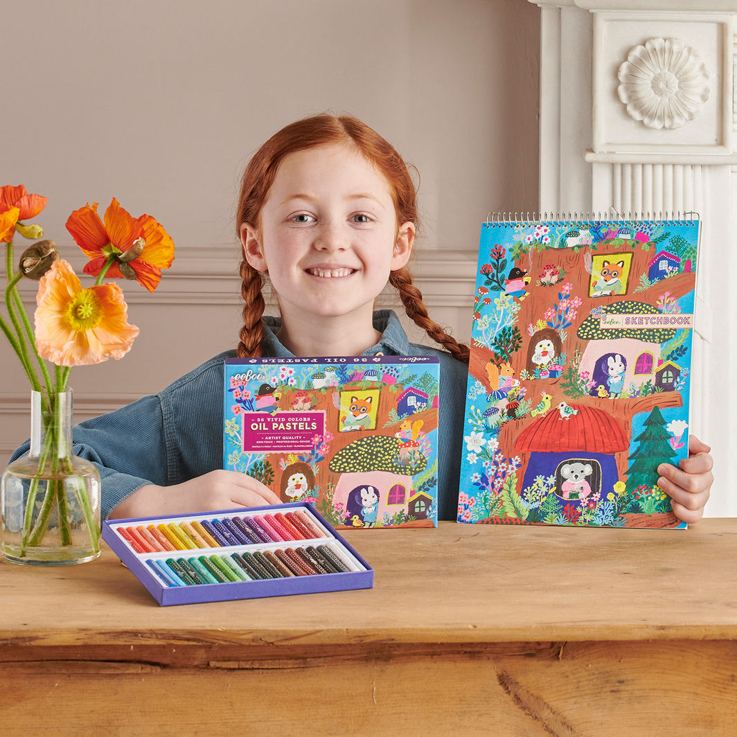 eeBoo Oil Pastels, 36 Pieces - Yumi&