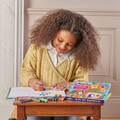 eeBoo Oil Pastels, 36 Pieces - Yumi&