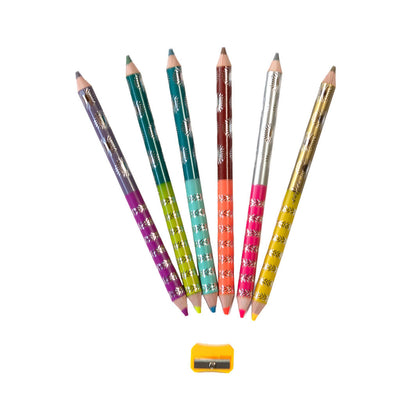 eeBoo 6 Jumbo Color Pencils, Sea Life Edition