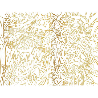 Auzou Coloring Book, Enchanting Designs