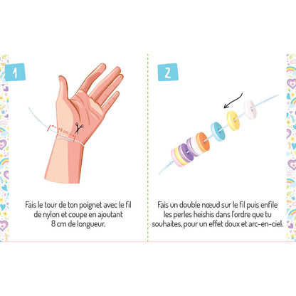 Auzou DIY Bracelets, Jewellery Factory - Rainbow Friendship Bracelets
