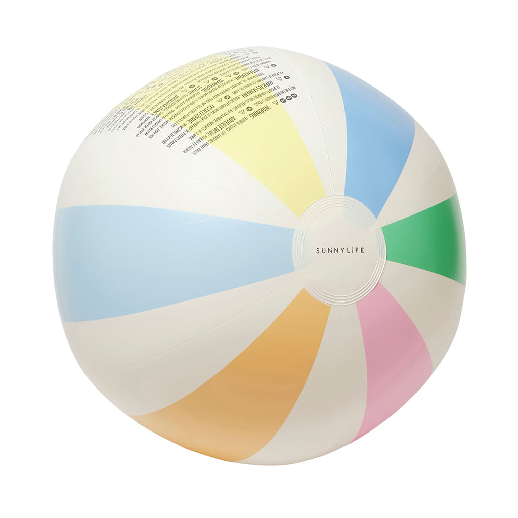Sunnylife Beach Ball, Pastel Gelato - Ages 3 and Up