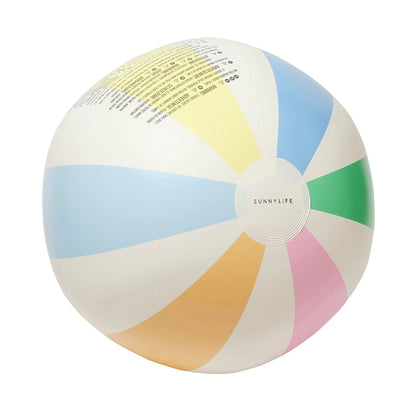 Sunnylife Beach Ball, Pastel Gelato - Ages 3 and Up