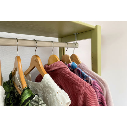By Aulum Elsø shelf with 3 storage boxes, Himalayan Blue