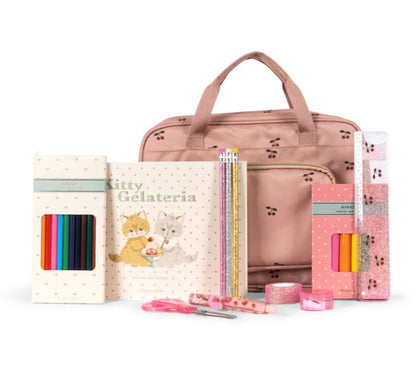 Konges Sløjd Holiday Essentials Bag, With Contents - Cherry