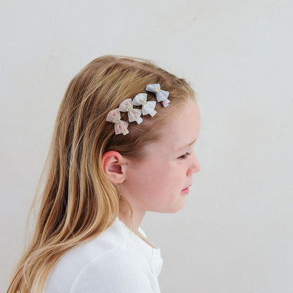 Mimi &amp; Lula Hair Accessories, 8 Hair Clips - Mini Tutu Bow Enchanted