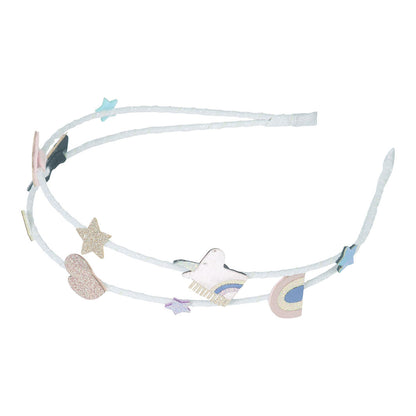 Mimi &amp; Lula Hair Accessories, Double Headband - Unicorn Celeste