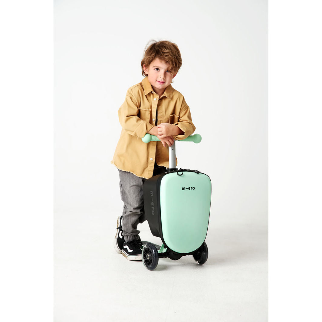 Micro Suitcase with Scooter, Junior Trolley 13L - Mint