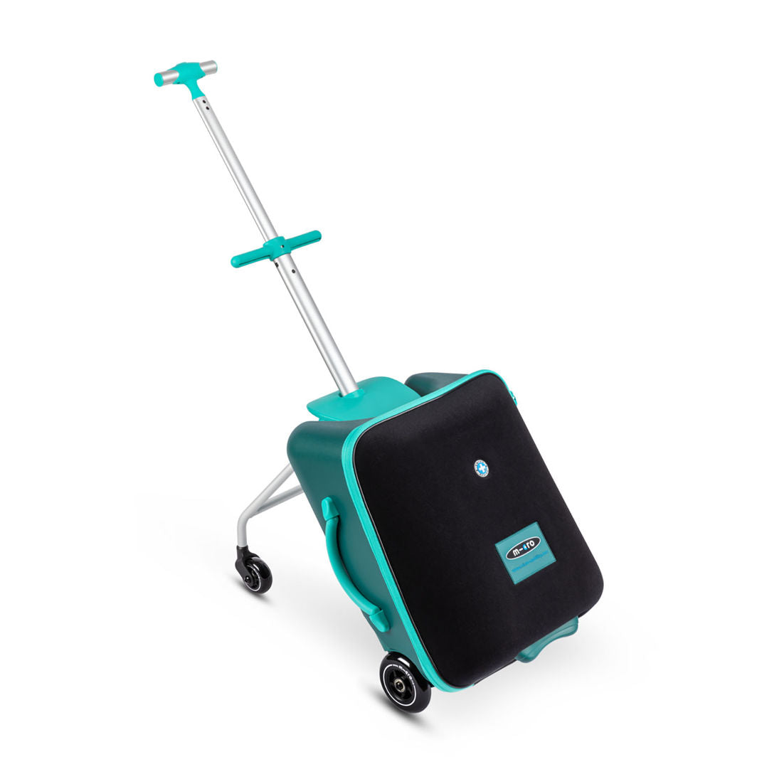 Micro Trolley Eazy Ride-On, Suitcase Kids Can Ride On - Forest Green