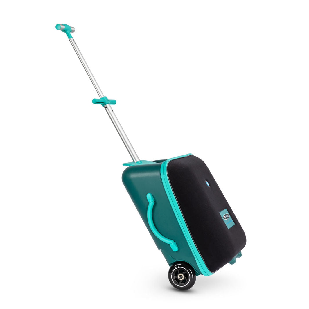 Micro Trolley Eazy Ride-On, Suitcase Kids Can Ride On - Forest Green