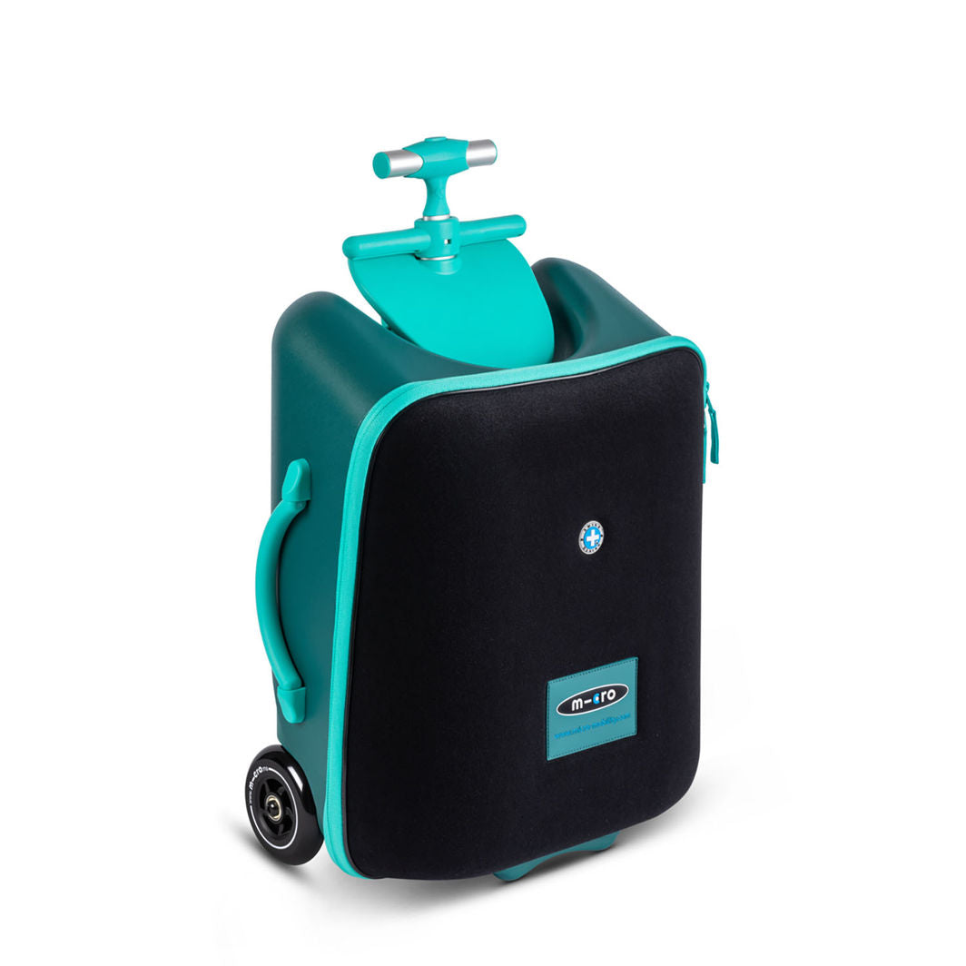 Micro Trolley Eazy Ride-On, Suitcase Kids Can Ride On - Forest Green