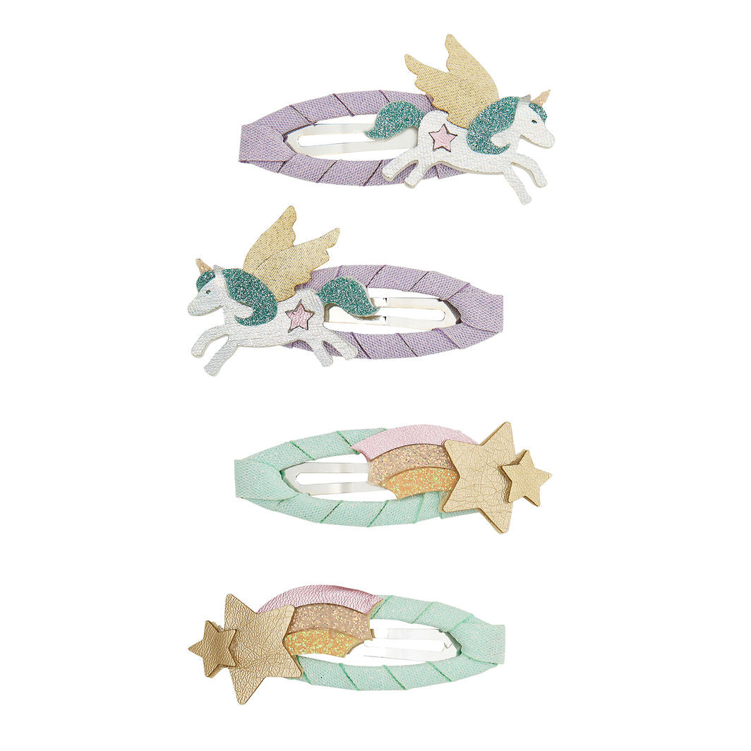 Mimi &amp; Lula 4 Hair Clips, My Little Unicorn