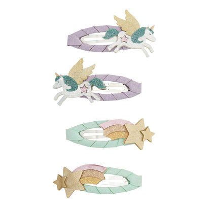 Mimi &amp; Lula 4 Hair Clips, My Little Unicorn
