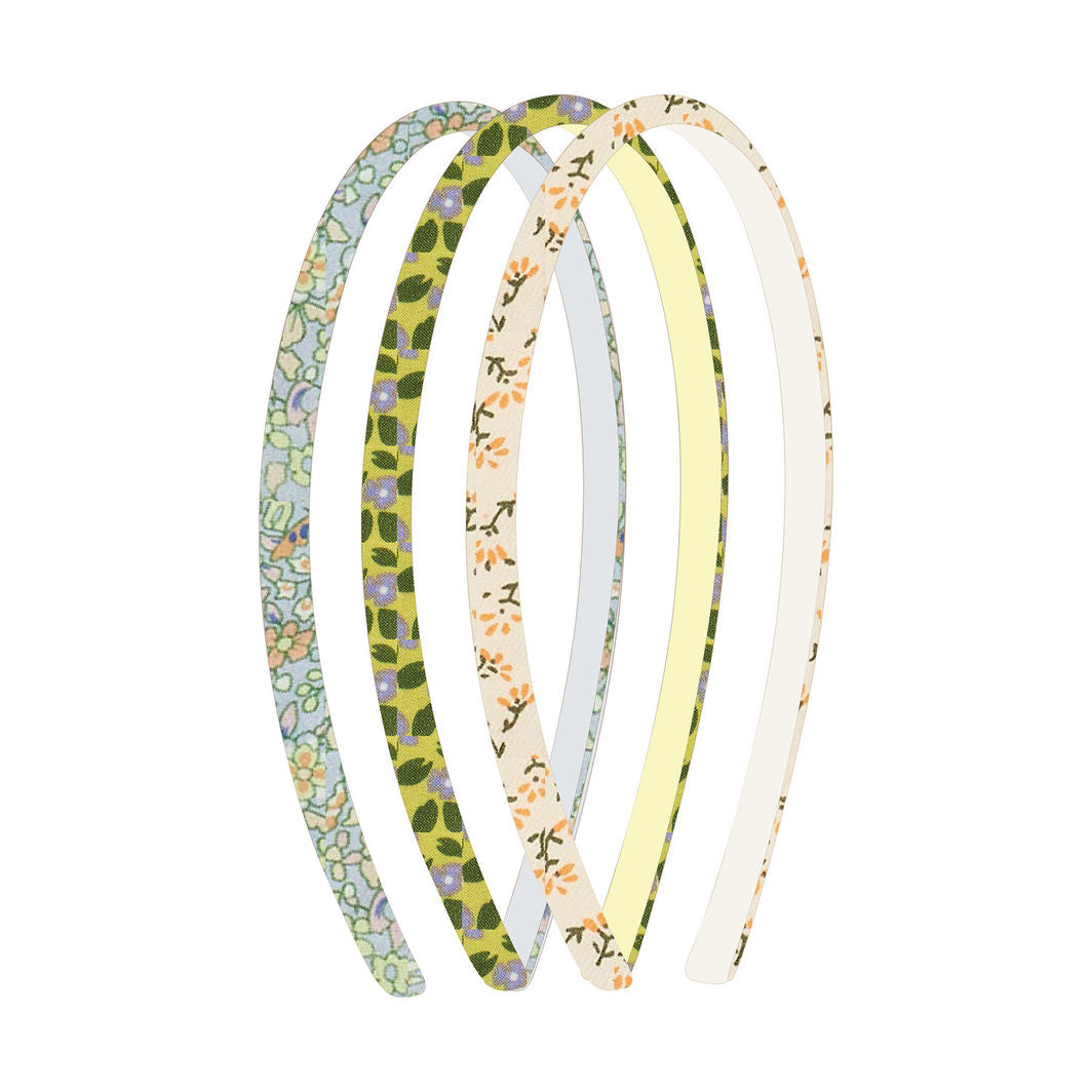 Mimi &amp; Lula 3 hårbøjler, Ditsy Floral Spring on the Farm