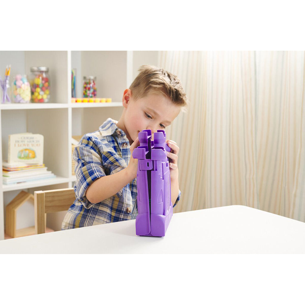 Kinetic Sand, Sandslot Fold-Out Case - Lime Green