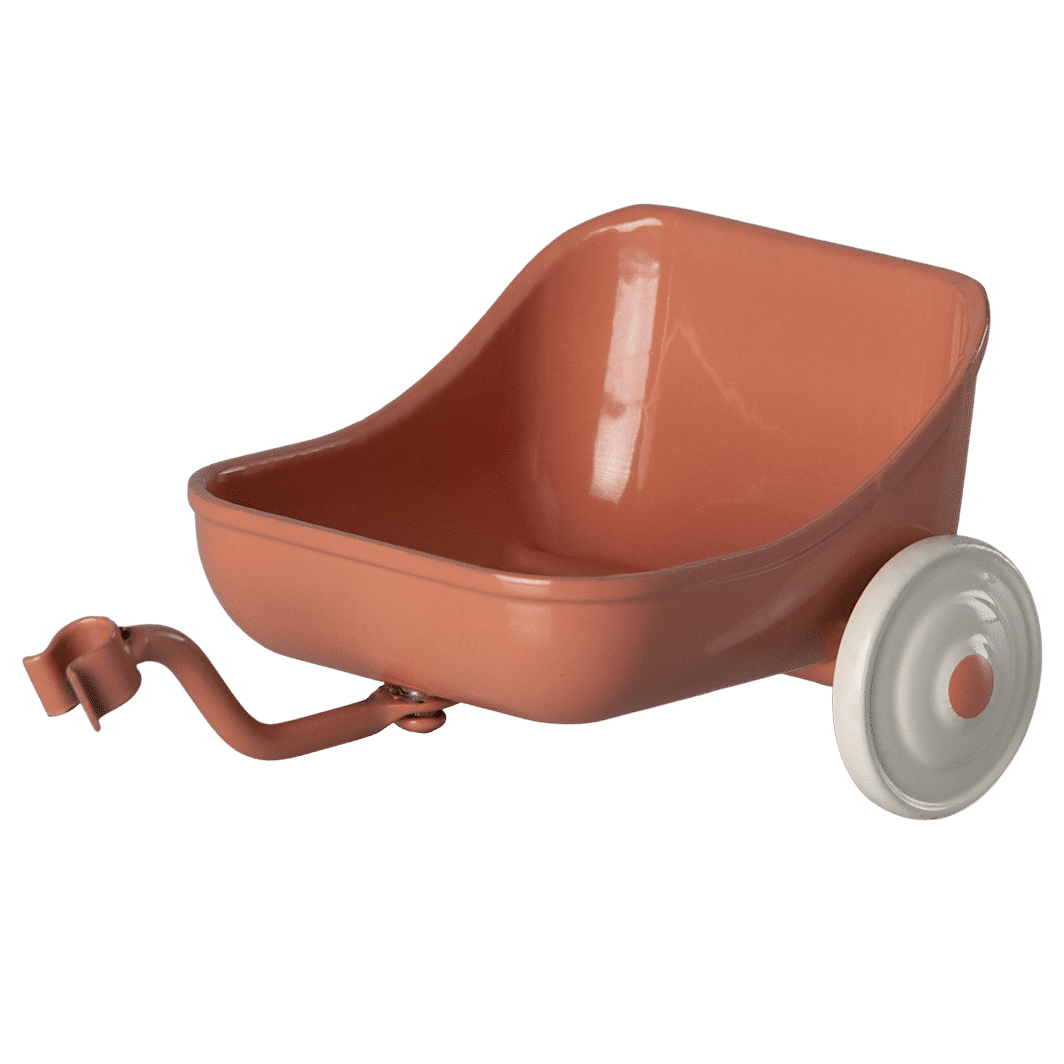 Maileg Bike Wagon for Mouse, Coral