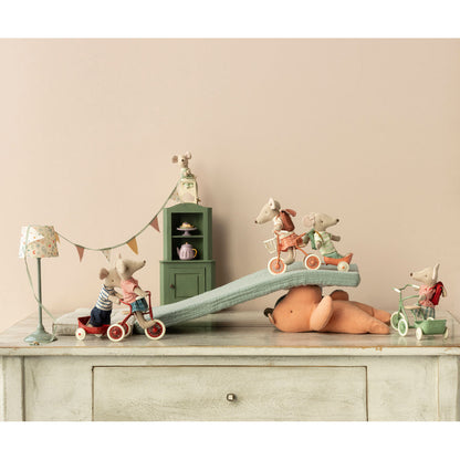 Maileg Bicycle Mouse, Big Sister - Red