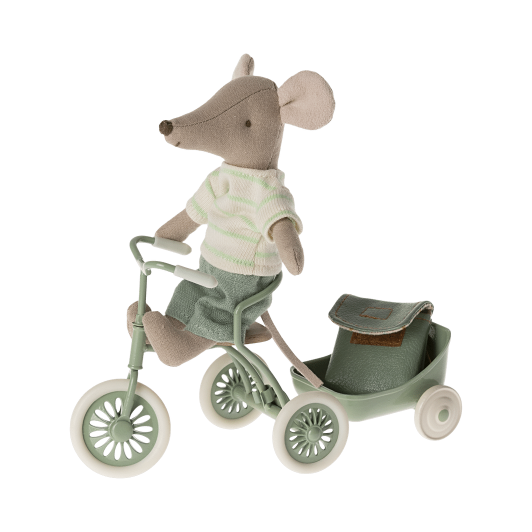 Maileg Cycling Mouse, Big Brother Edition