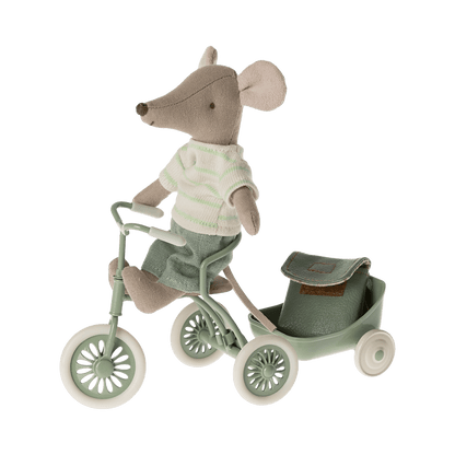 Maileg Cycling Mouse, Big Brother Edition