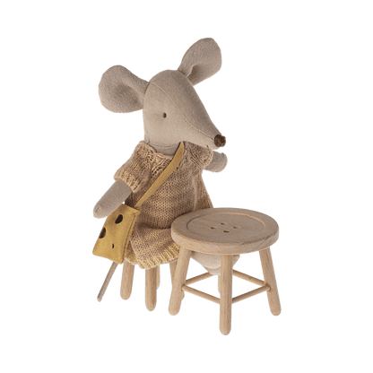 Maileg Table and Stool Set for Mice