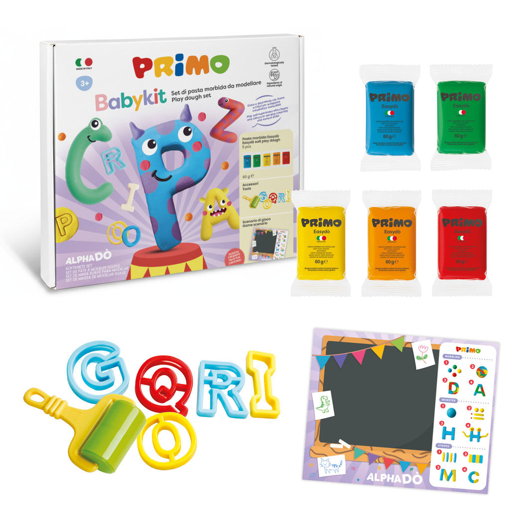 Primo Modeling Clay Set 60g - Alphabet
