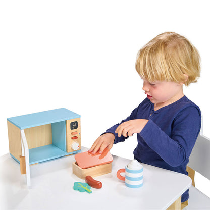 Mentari Wooden Play Food, Microwave