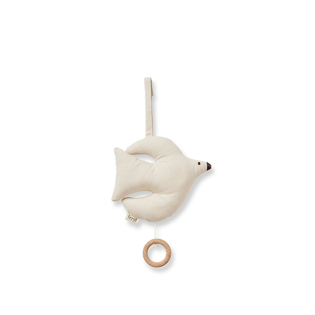 ferm Living Music Box, Swif bird - Undyed
