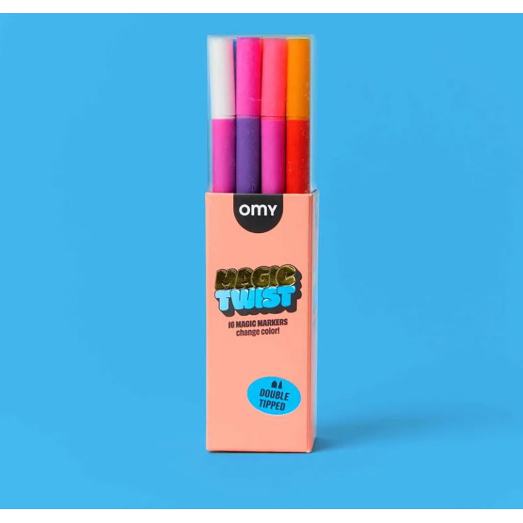 Omy Markers with Dual Tips, 18 pcs - Magic