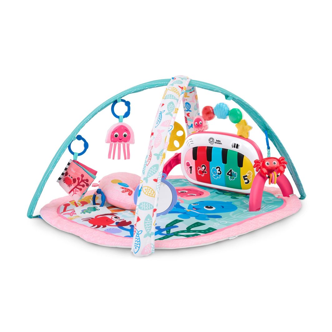 BABY Einstein 4-in-1 Kickin’ Tunes™ Jellyfish Jamboree™ Activity Gym with Sound
