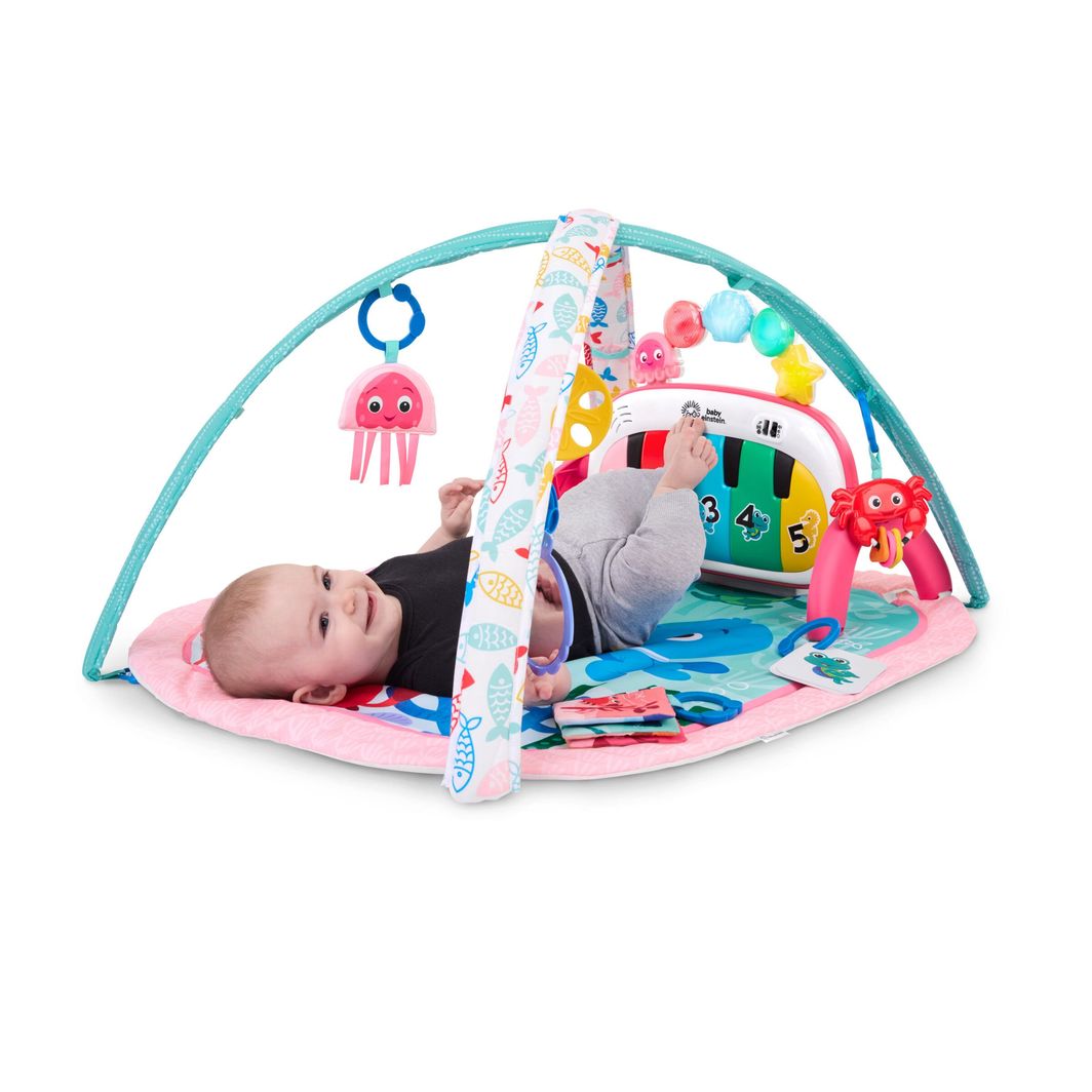 BABY Einstein 4-in-1 Kickin’ Tunes™ Jellyfish Jamboree™ Activity Gym with Sound