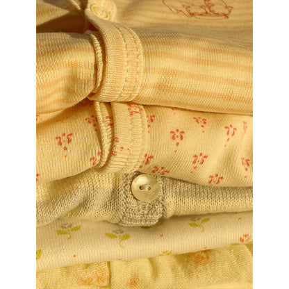 Fanga Fontana Bello bodystocking with long sleeves, Punto rosa – size 1–6 months