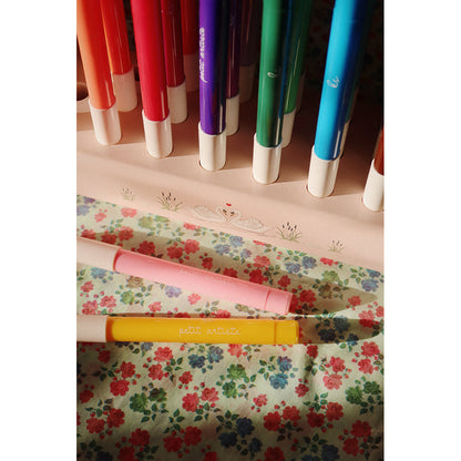 Konges Sløjd Markers in Wooden Holder, 24 Colours – Mizumi big