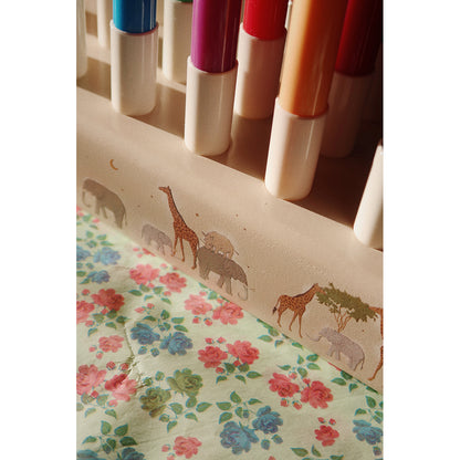 Konges Sløjd Wooden Block Markers, 24 Colors - Safari