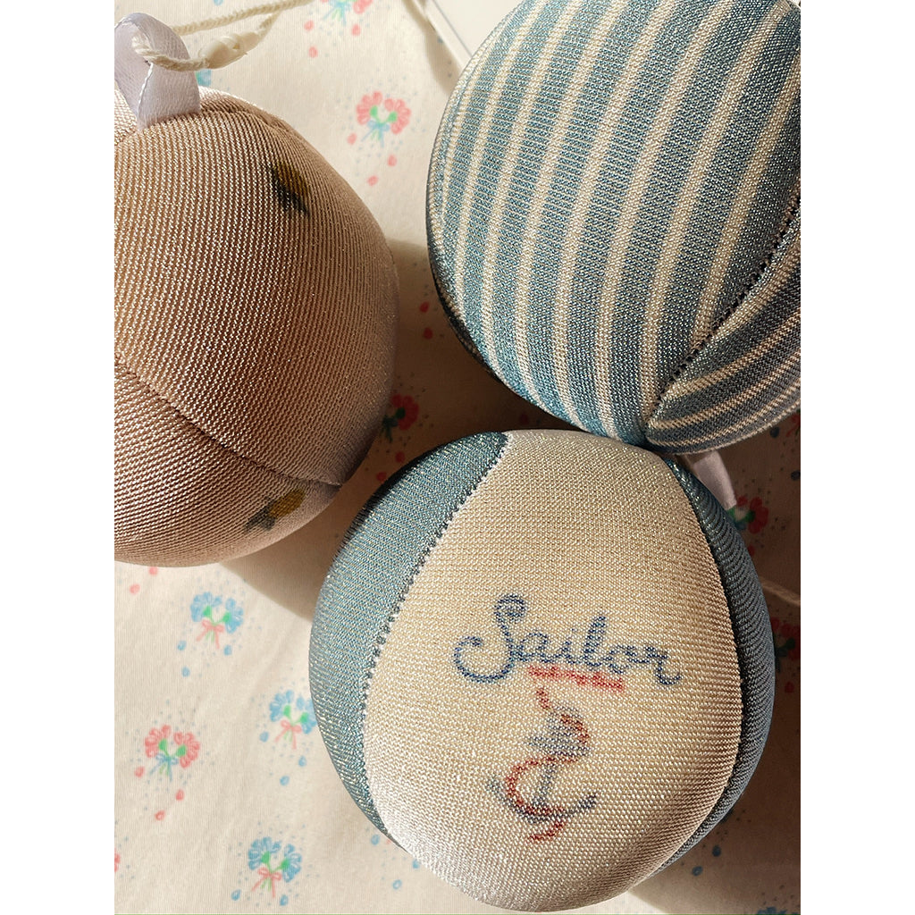 Konges Sløjd Neoprene Beach Ball, 3-Pack - Lemon