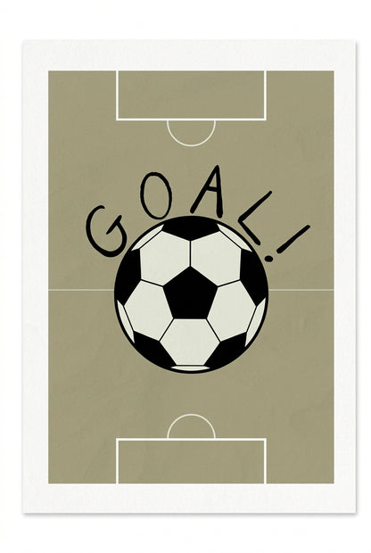 Yaya Studio plakat, Goal - A4