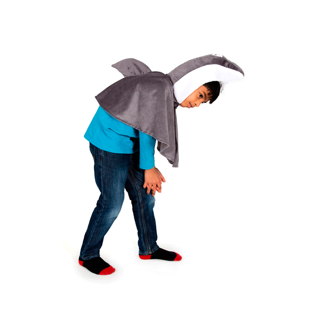 Pretend to Bee Dress-Up Costume, Animal Outfit, Shark - Size 3-7 Years